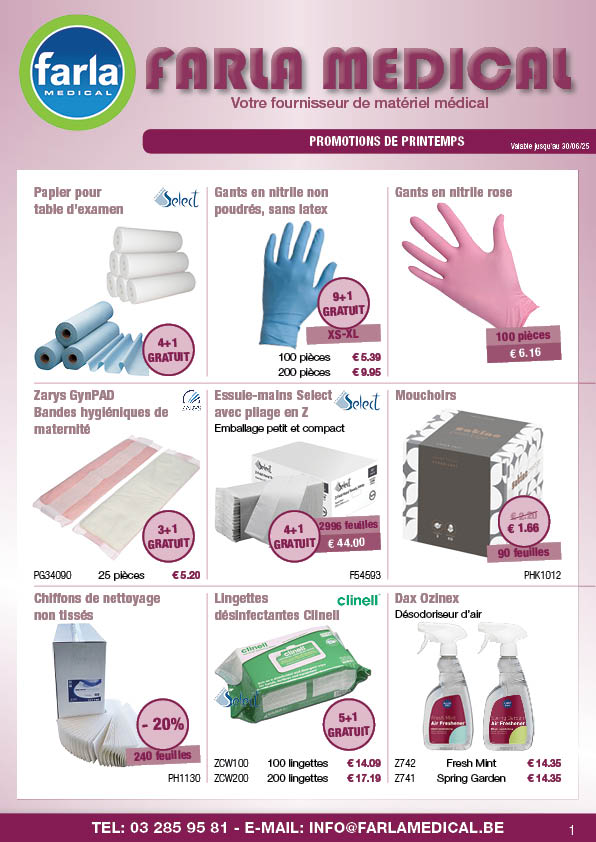 Promotions de printemps 2025